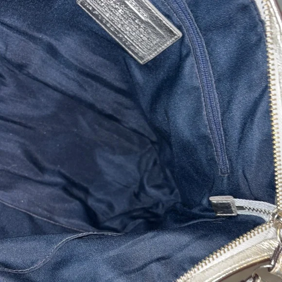 Coach Y2K Vintage Denim Jacquard Signature Stripe Tote